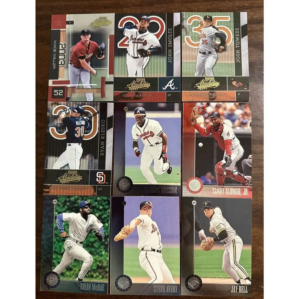 1996-2004 Flair Leaf Donruss Baseball Mixed Lot Of 23 Cards HOFers Stars
